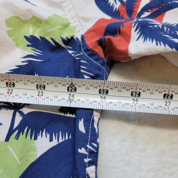Cooke Street Hawaiian Shirt Mens XL Palm Tree Floral Short Sleeve 100% Cotton - Picture 6 of 7